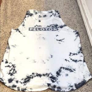 Peloton tie-dye tank top
